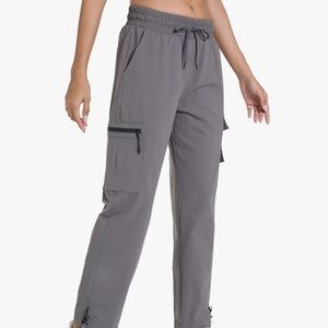 Gray Women's Cargo Pants